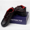 PROTECTO INDUSTRIAL STEEL TOE SLIP RESISTANT LEATHER SAFETY SHOES