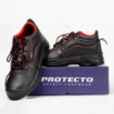 PROTECTO INDUSTRIAL STEEL TOE SLIP RESISTANT LEATHER SAFETY SHOES