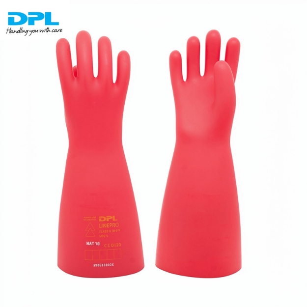 DPL Linepro 36000 Volts (36KV) Electrical Insulated Class 4 Rubber Gloves