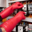 DPL Linepro 36000 Volts (36KV) Electrical Insulated Class 4 Rubber Gloves