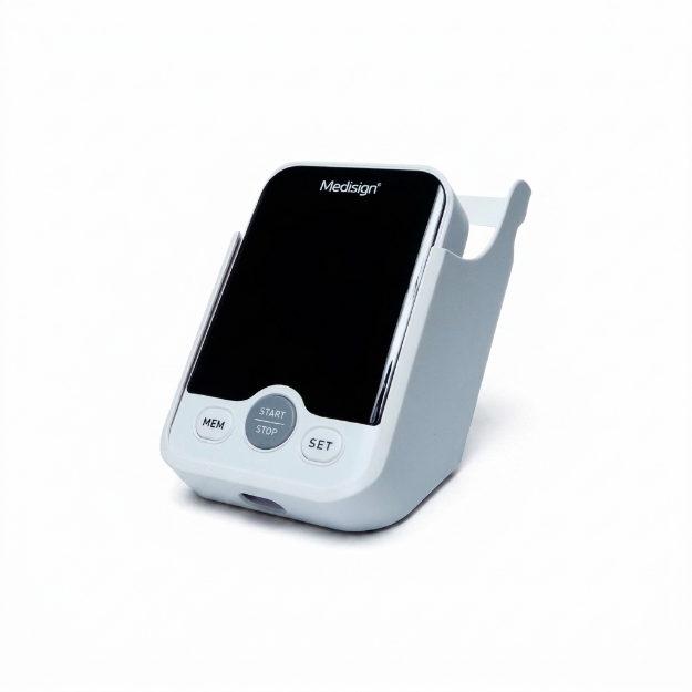 Medisign BPM830 White Plastic Rechargeable Digital Health Care Blood Pressure Monitor Devices