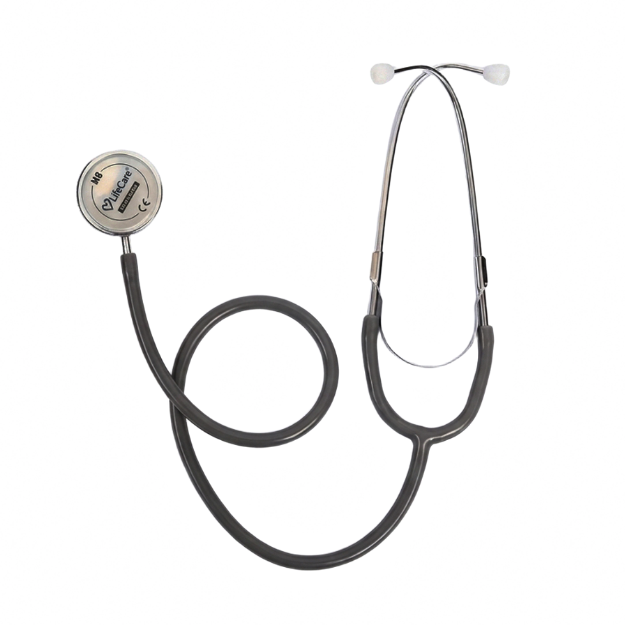 Lifecare LC 932 Aluminum Alloy Comfortable Durable Delux Dual Head Medical Stethoscope