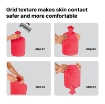Natural Rubber JS 008 2000ml Hot Water Bag Leak Proof Body Warmer for Pain Relief