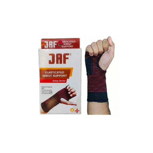 Jaf Elasticated Seamless and Smooth Wrist Support Compression Sleeve