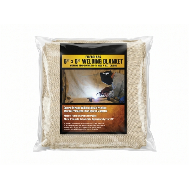 Fiberglass Welding Blanket Heat and Spark Protection Blanket 6 feet × 6 feet And 8 feet × 8 feet