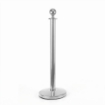 VIP Queue Poles Barrier Stanchion With Red Velvet Rope for Crowd Control
