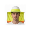 High Visibility SS67 Hard Hat Sunshade with Neck Protector