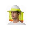 High Visibility SS67 Hard Hat Sunshade with Neck Protector