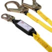 TOHO SF904 Shock Absorbing Double Lanyard with Scaffolding Hooks