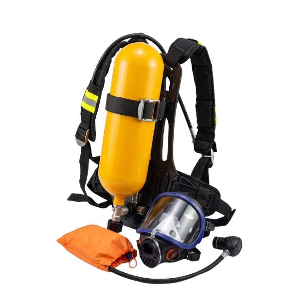 Self-Contained Breathing Apparatus SCBA Kit 6.8L Steel Cylinder Complete Respiratory Protection System