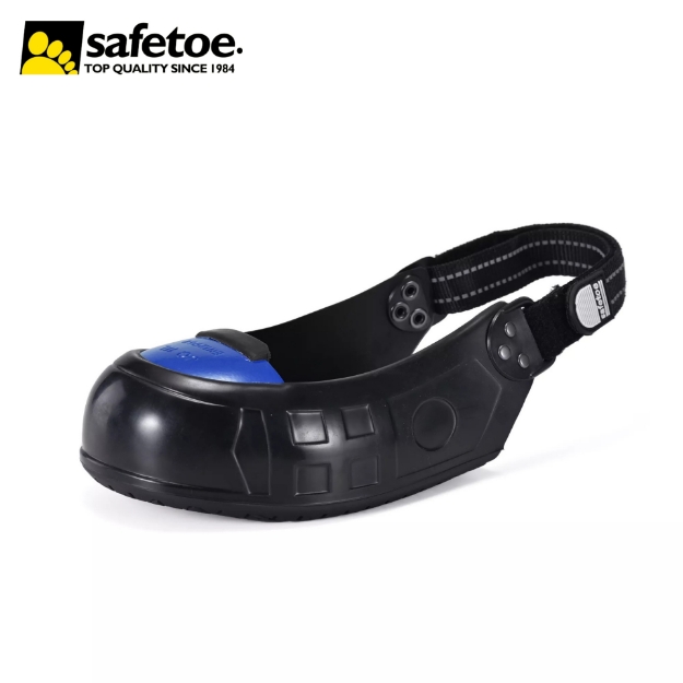 Safetoe Reusable Visitor Safety Overshoes Aluminum Toe Protective Overshoes for Industrial Visitors