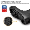 Safetoe W-6038 Black AquaShield S5 SR Industrial Grade Wellington Boots Waterproof Steel Toe Safety Gum Boots