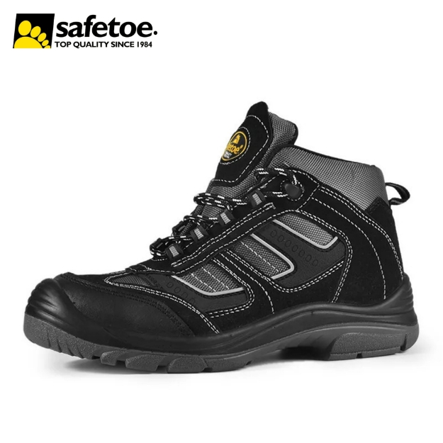 Safetoe M-8508 S1 PS FO SR Composite Toe Breathable Summer Safety Boots Kevlar Midsole Industrial Work Boots