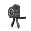 Hand Crank Siren Horn Manual Aluminum Alloy Emergency Warning Siren