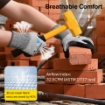 Safeyear PD8045 Touch Screen Level 5 Cut Resistant Nitrile Coated Safety Work Gloves
