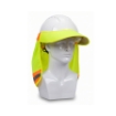 Hi Vis Hard Hat Sunshade with Reflective Strips and Neck Protector