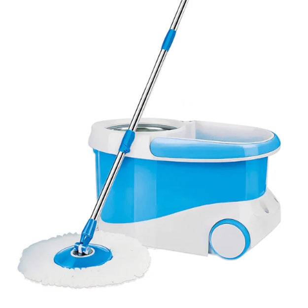 M-014B High Quality Steel Inner, Handle Rotating Spin Mop With Paddle